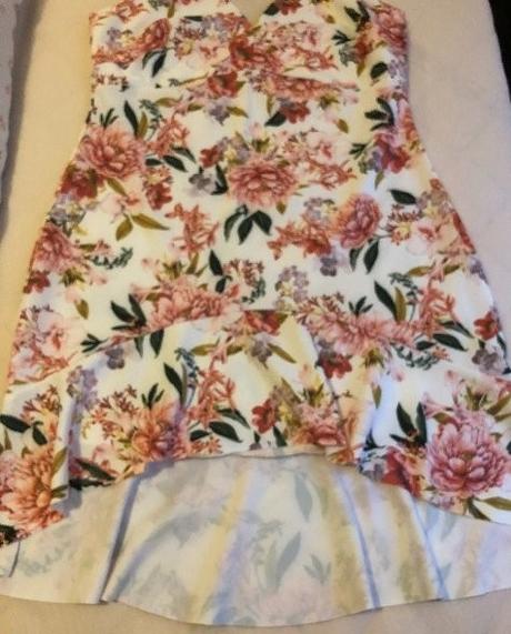 Krásne letné kvetinové šaty, xxl