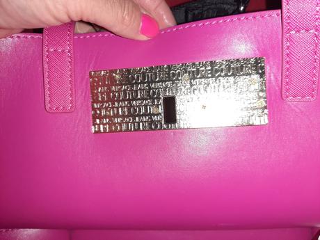 Versace ružová kabelka., versace