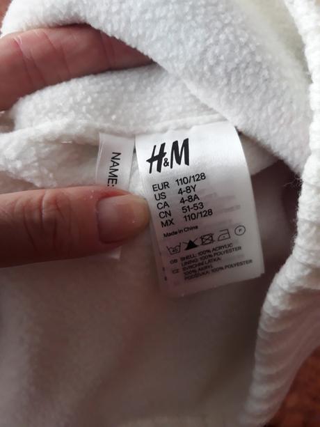 Guličková čiapočka, h&m,110