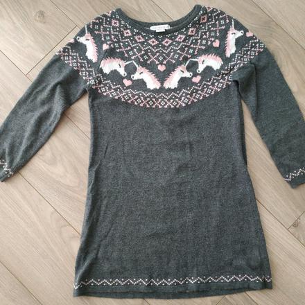 Pletené šaty, primark,122