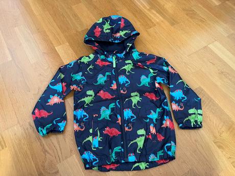 Detska tenka bundicka s dinosaurami 122, tesco,122