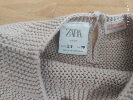 Svetrík pre dievčatko 98, zara,98