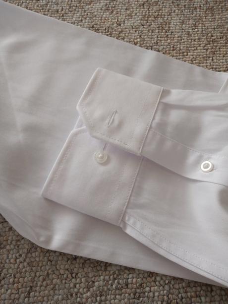 Pánska biela obleková košeľa, 41