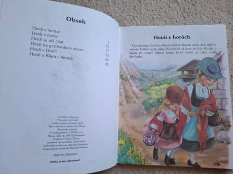 Heidi dievčatko z hôr,