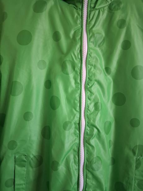 Zelená guľkovaná bunda, m