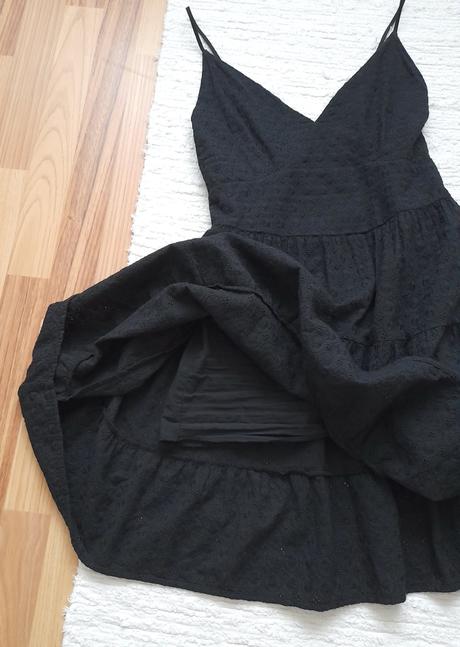 Madeirové šaty na ramienka, s