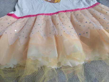 Šaty s tylovou sukničkou disney fairy veľ.116, disney,116