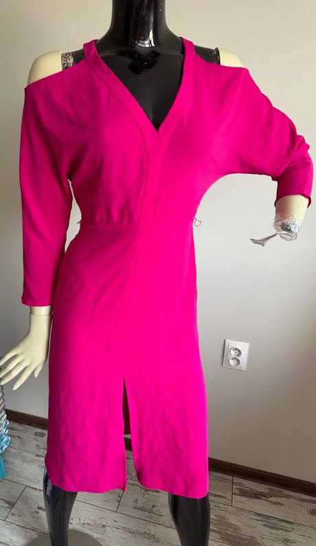 Cyklamenove saty topshop, topshop,36