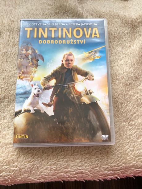 Dvd tintinove dobrodružstva, 