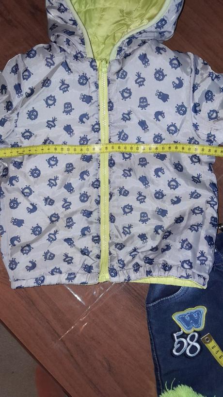 Vetrovka obojstranná nohavice čiapka, 