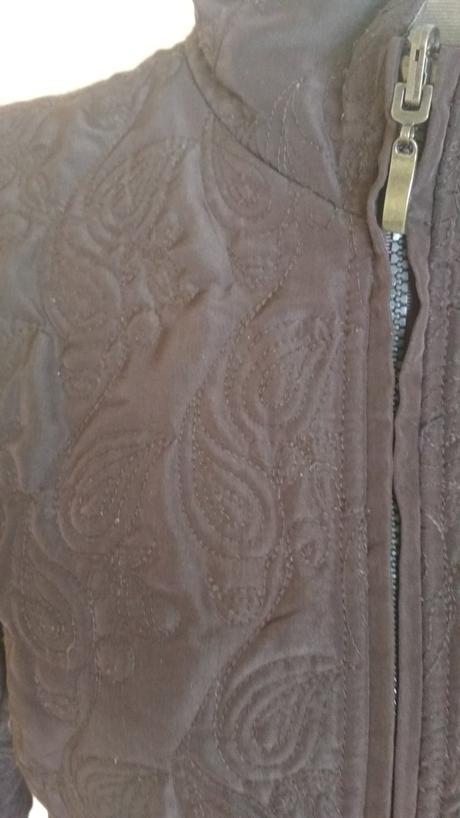 Obojstranná bunda, vetrovka hnedá 40-42, 42