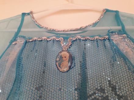 Elsa-kostym  šaty, doplnky frozen, 