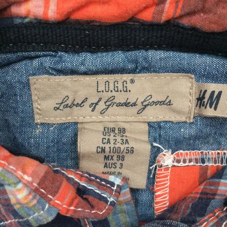 Košeľa chlapčenská h&m č.98, 2-3y, h&m,98