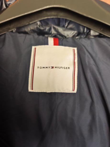 Hruba paperova bunda tommy hilfiger, tommy hilfiger,l / xl