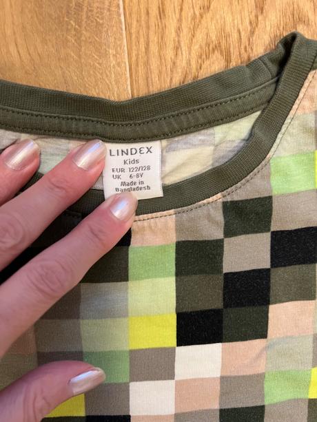 Tricka s krátkym rukavom, h&m,128