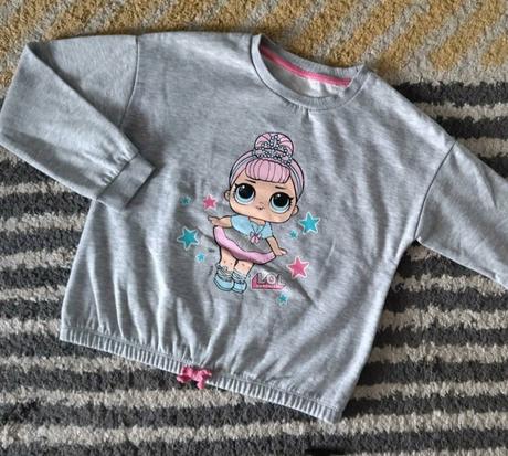 Zateplená mikinka lol, 134
