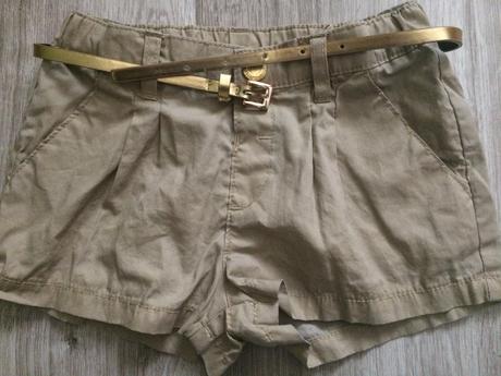 Ľahké letné šortky 4-5 rokov, h&m,110