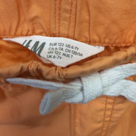 Kraťasy bavlnené chlapčenské h&m č.122, 6-7y, h&m,122