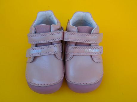 Detské kožené topánky ddstep 070 baby pink, d.d.step,20 - 25