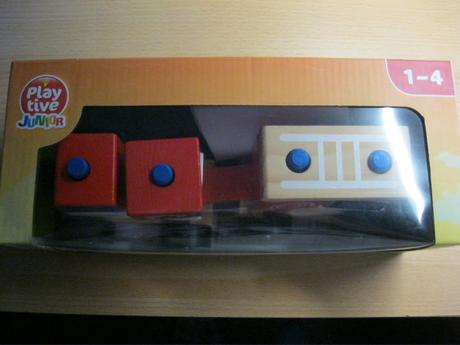 Stavebnicové požiarnické auto,