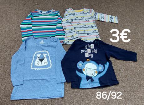 Balík oblečenia veľkosť 86/92, 86–98