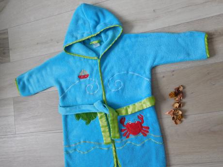 Župan pre diťatko 104/110 huňatý makký,, 104