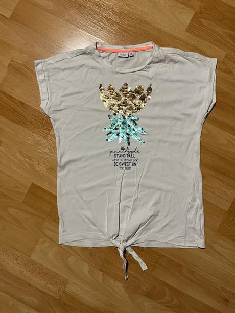 Tričko s flitrami - veľ. 164, 164