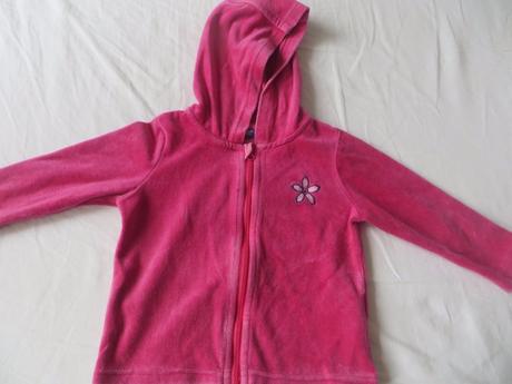 Bordová tepláková súprava froté, lupilu,74