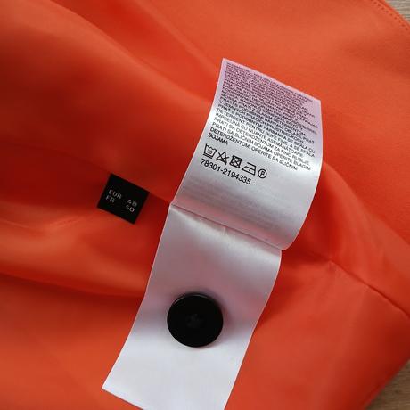 Koralovo-oranžové dámske sako, c&a,48