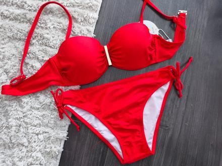 Dvojdielne push up plavky, s