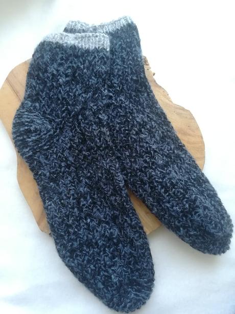 Pletene ponožky,