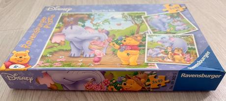 Ravensburger puzzle macko pu 3x49,