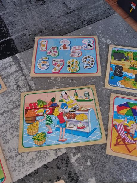 Drevené puzzle, 