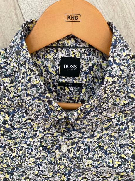 Hugo boss l, slim fit košeľa,, hugo boss,l