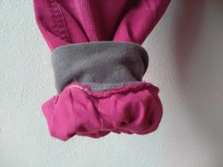 Dvojvrstvové nohavice, menčestráky, 98