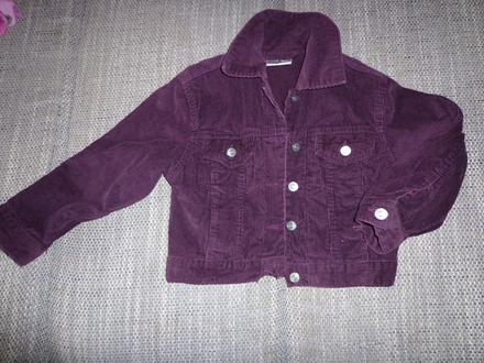 Manžestrová bunda v. 116 podšitá, nenosená, alive,116