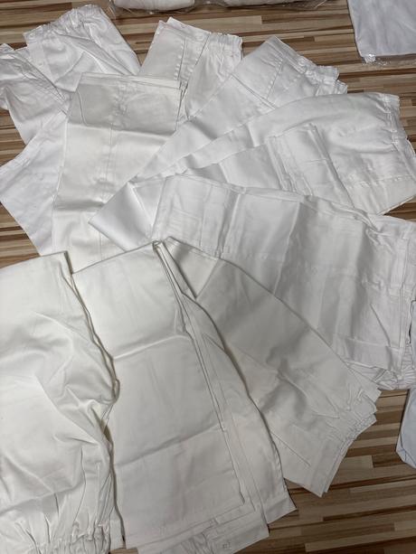 Biele pracovne oblečenie xs/s, xs
