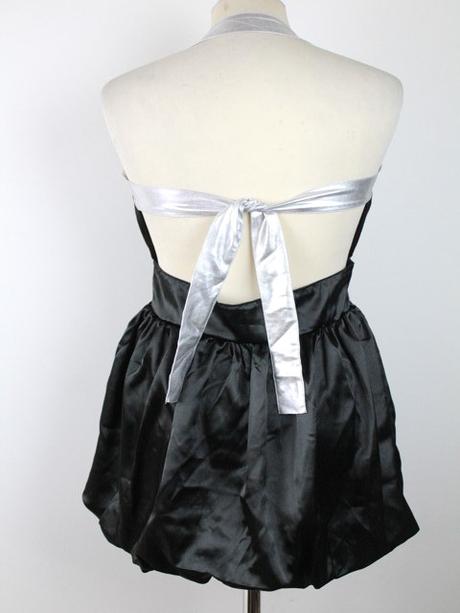 Saténové šaty s rukavičkami veľ. s a,