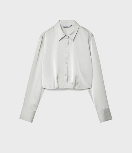 Biela košeľa, stradivarius,s