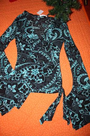 Elegantný priesvitný top, promod,xs