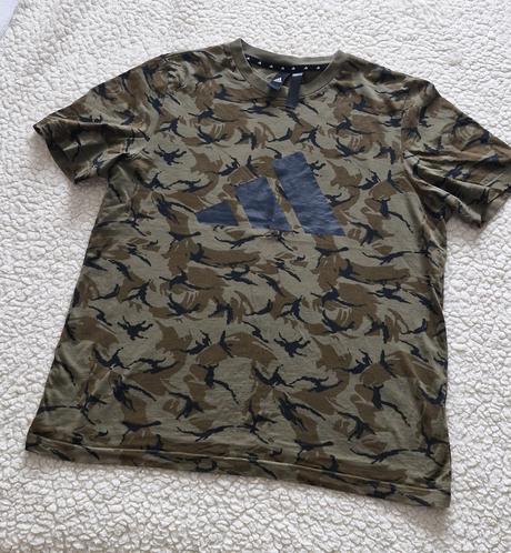 Maskáčove tričko adidas, adidas,m