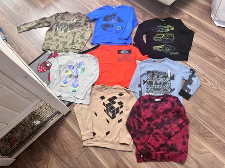 Predám tričká s dlhým rukávom, coccodrillo,128