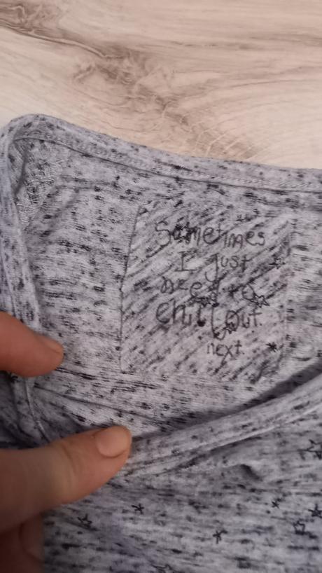 Tricka 122/128 next dlhý rukáv ako nove, next,128