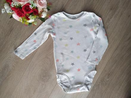 Biele body s hviezdami h&m, v. 92, h&m,92