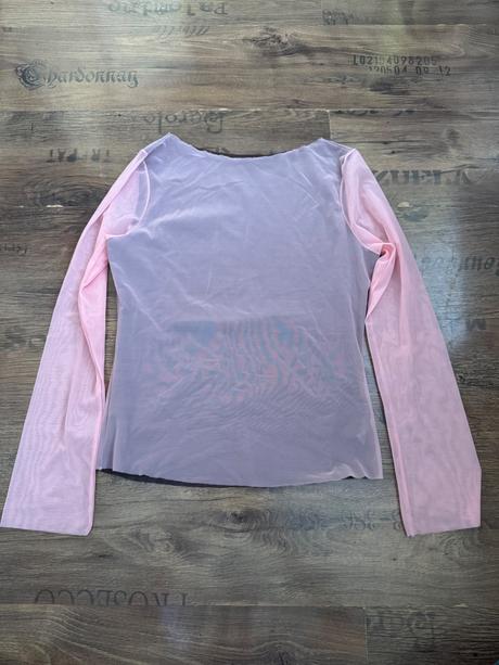 Zaujímavé sieťkované tričko cobey, xs