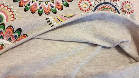 Asymetrické dievčenské tričko, 116