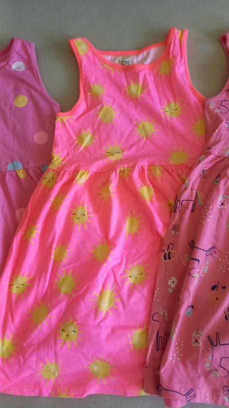 Letné šaty ff- 2 ks-veľ.122-super stav, f&f,122