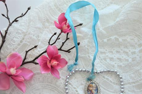 Medailón frozen+náhrdelník, 