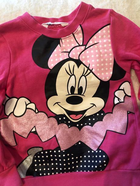 Mikinka minnie, h&m,110