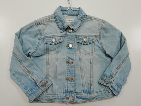 Svetlomodrá rifľová bunda, f&f,92